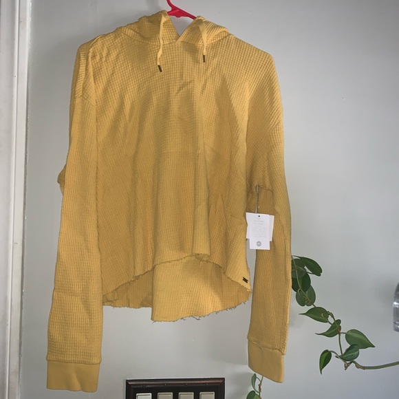 Mustard yellow hoodie - Picture 2 of 4